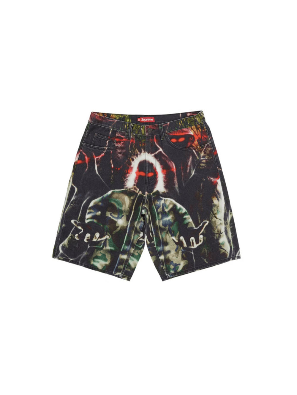 Supreme Shadows Baggy Denim Short • 32